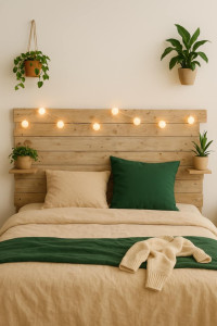 Photo de galerie - Tête de lit sur demande et sur mesure