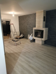 Photo de galerie - Enduit peinture parquet 