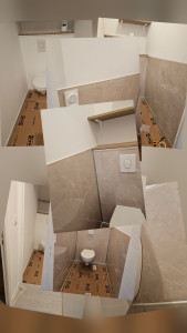 Photo de galerie - Sympathique toilette survêtement pvc clipsable. 1 journée 