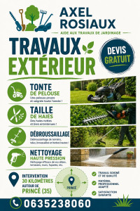 Photo de galerie - Travaux exterieurs 
