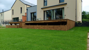 Photo de galerie - Terrasse avec jardinières
gazon en rouleau 