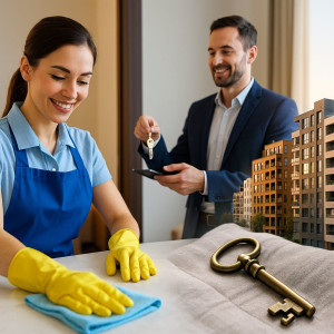 Photo de galerie - Services de ménage ,gestion du linge , check in/ check out