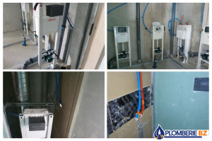 Photo de galerie - Pose bâti support 