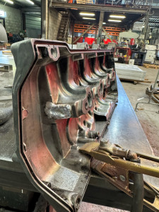 Photo de galerie - Réparation d’un carter moteur 