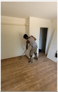 Photo de galerie - Pose parquet realiser