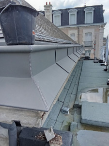 Photo de galerie - Reprise de chéneau 