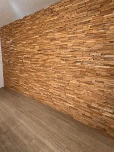 Photo de galerie - Revêtements de de mur en bois
