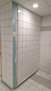 Photo de galerie - Réalisation de placo et faïence 