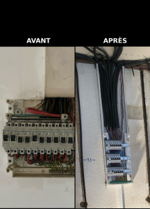 Photo de galerie - Mise aux normes d’une installation électrique à partir de 0