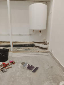 Photo de galerie - Installation d un chauff eau et extension d'alimentation d'eau.