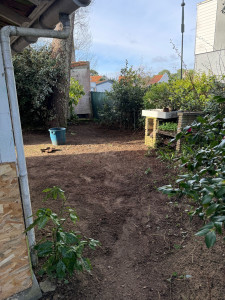 Photo de galerie - Nettoyage d’un jardin complet pour une remise au propre suite à un achat de bien immobilier 