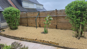 Photo de galerie - Rénovation jardin dompierre