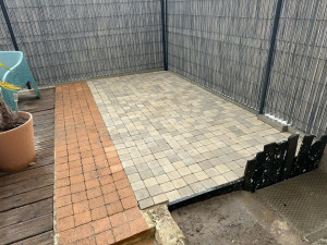 Photo de galerie - Pose de pavés 