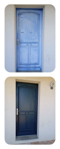 Photo de galerie - Rénovation d'une porte d'entrée 