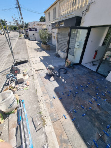 Photo de galerie - Pose carrelage 