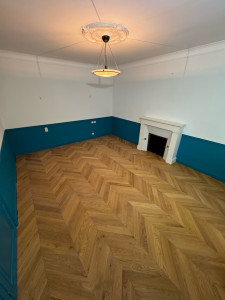 Photo de galerie - Pose de parquet - Revêtement de sol