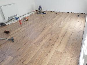 Photo de galerie - Pose de parquet - Revêtement de sol