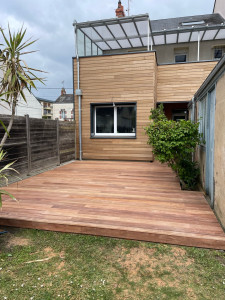Photo de galerie - Terrasse cumaru . 