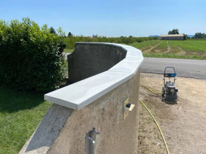 Photo de galerie - Pose de couvertine 