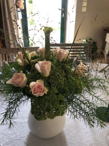 Photo de galerie - Confection d’un bouquet de fleurs du jardin