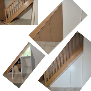 Photo de galerie - Meuble sous escalier