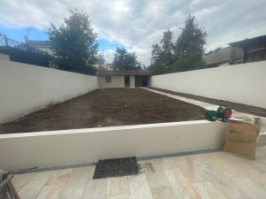 Photo de galerie - Sème de gazon Après 