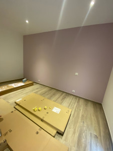 Photo de galerie - Peinture murs et plarond , carrelage sol