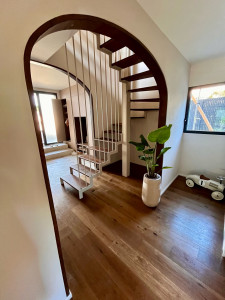 Photo de galerie - Habillage bois arche