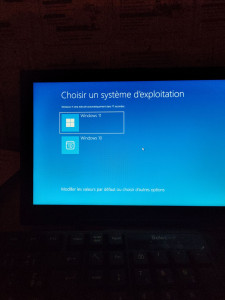 Photo de galerie - Dual Boot sur un ordinateur fixe, avec installation de deux systèmes d'exploitation Windows