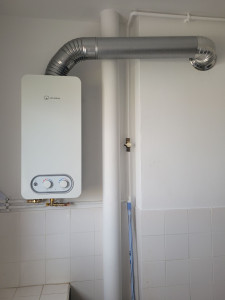 Photo de galerie - Remplacement chauffe bain 