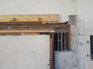 Photo de galerie - Ouverture mur porteur 