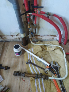 Photo de galerie - Réfection de plomberie et posé de sanitaire