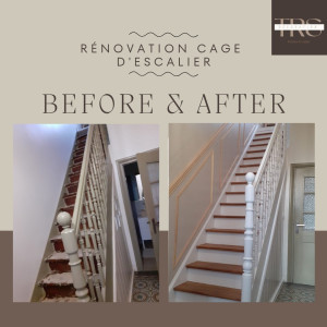 Photo de galerie - Rénovation escalier 