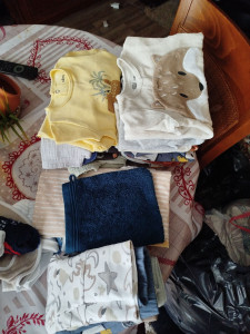 Photo de galerie - Les beaux vêtements d'un bébé bien repassé 