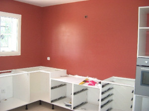 Photo de galerie - Installation meubles de cuisine