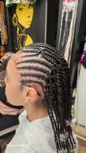 Photo de galerie - Nattes colle