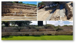 Photo de galerie - Aménagement de jardin en pierre 