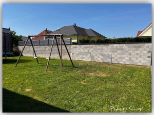 Photo de galerie - Habillage d’un mur brut 