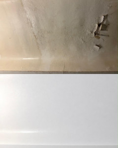 Photo de galerie - Remettre le plafond en état suite dégât des eaux 