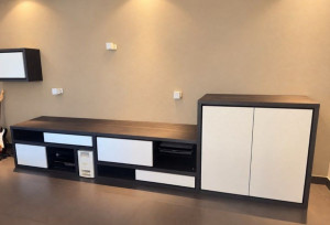 Photo de galerie - Un meuble tv