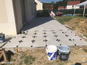 Photo de galerie - CARRELAGE TERRASSE