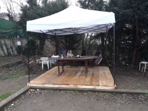 Photo de galerie - Location de petites tentes pliante 