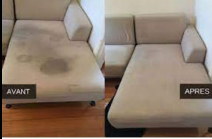 Photo de galerie - Nettoyage en profondeur du canapé 