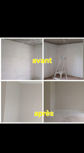 Photo de galerie - Rénovation d'un appartement qui a pris feu...