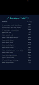 Photo de galerie - Grille Tarifaire Produits Finis 