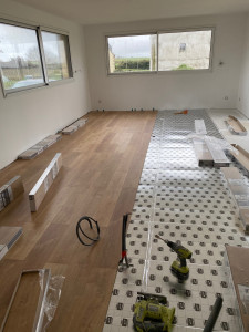 Photo de galerie - Pose parquet