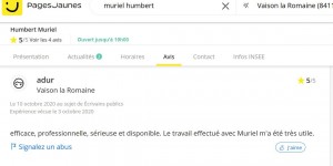 Photo de galerie - Avis client sur page jaune