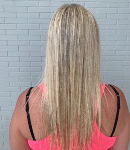 Photo de galerie - Mèche blonde froid ?