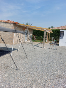 Photo de galerie - Réalisation avancer de toit