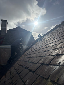 Photo de galerie - Changement des ardoise 